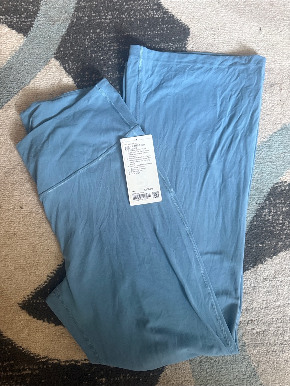 lululemon athletica Blue Leggings